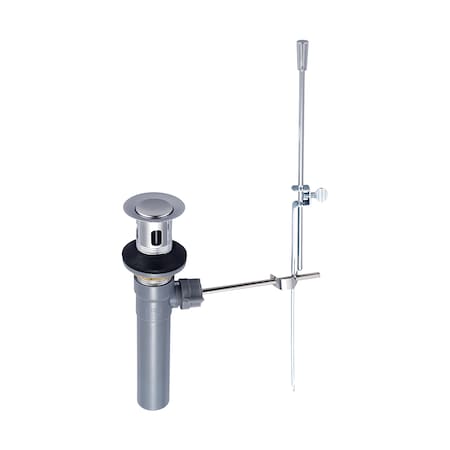 Olympia Faucets 50/50 Pop-Up Drain Assembly, Polished Chrome OP-630005